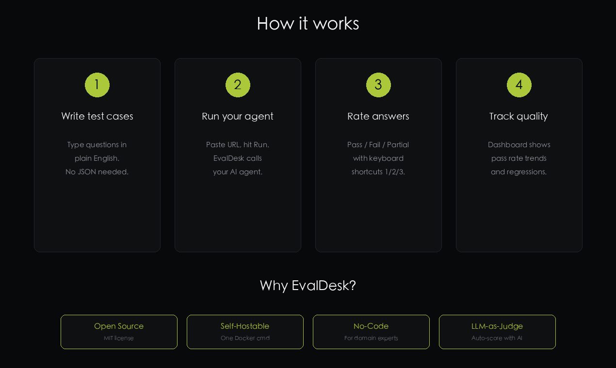 EvalDesk gallery image