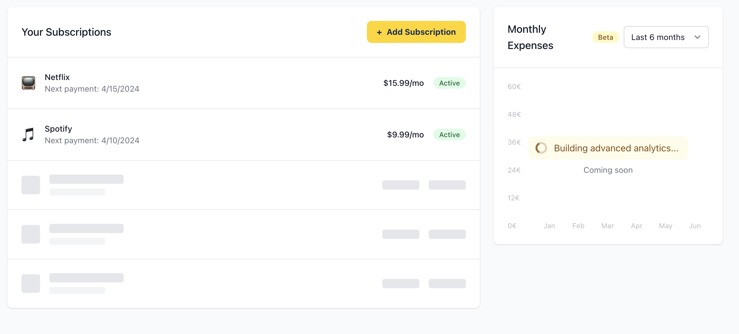 وسائط تبليت - تتبع وإدارة اشتراكاتك دون عناء 2