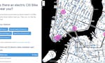 Is there an electric Citi Bike near you? image
