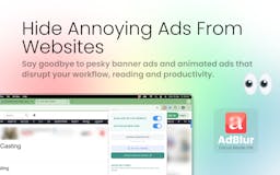 AdBlur - Hide Ads, Focus on Browsing media 1