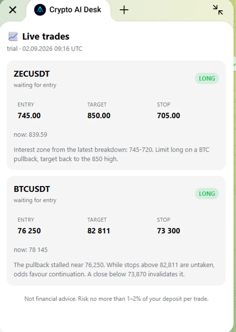 Crypto AI Desk screenshot 7
