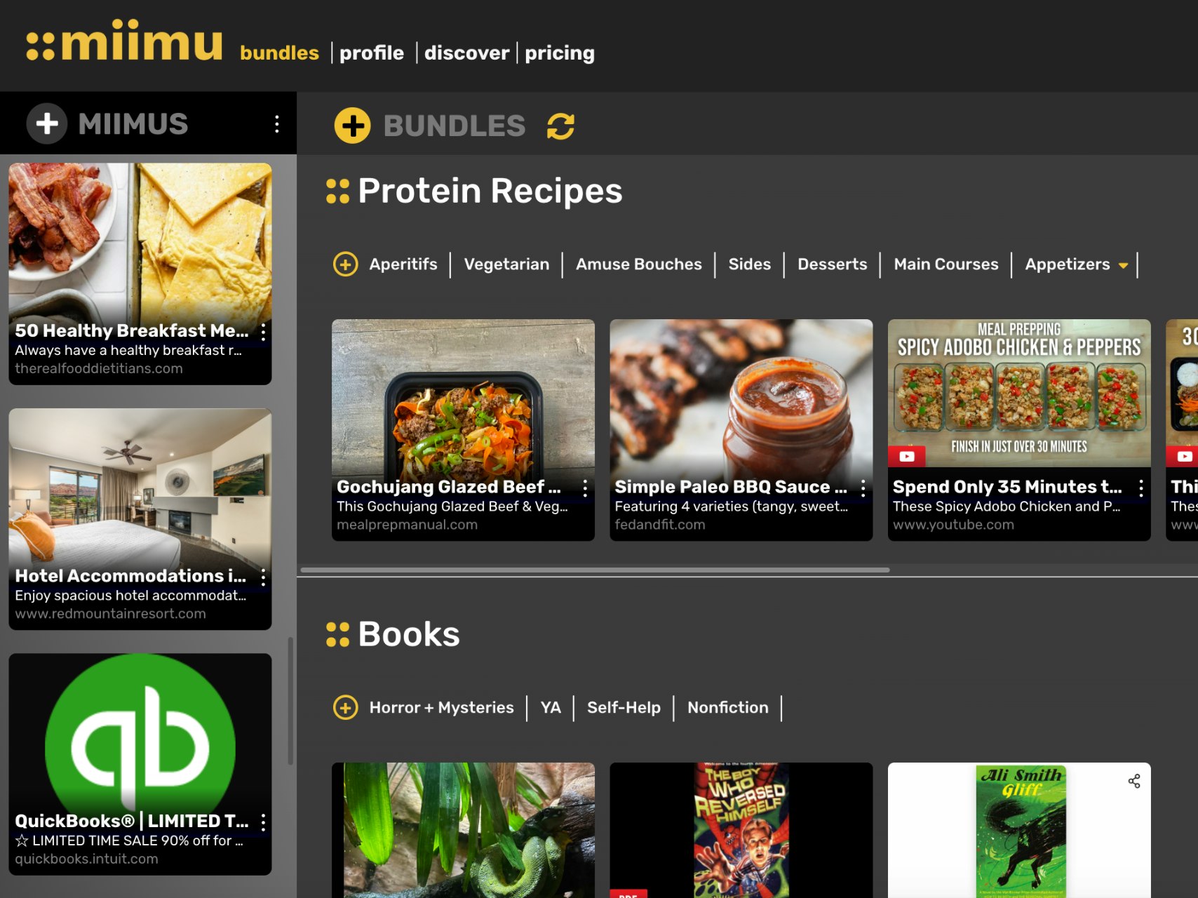 Média Miimu - Capture, regroupez et partagez du contenu en ligne 5