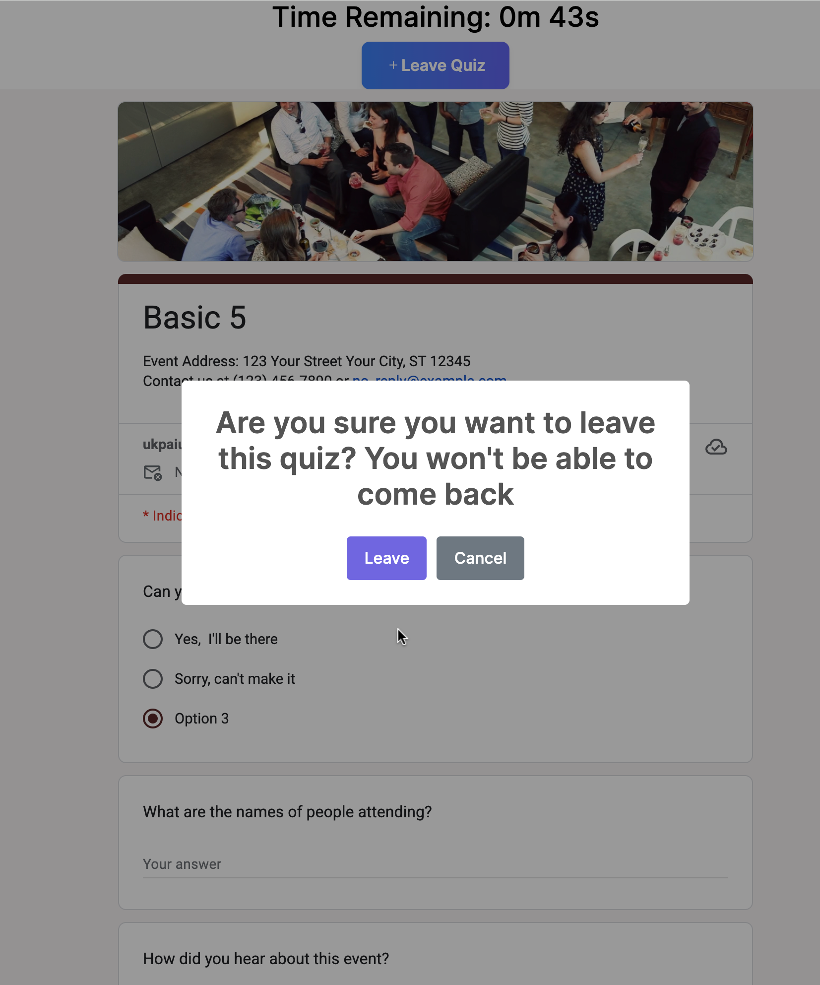 وسائط Proctored بواسطة Peppubuild - امتحانات آمنة مع نماذج Google 7