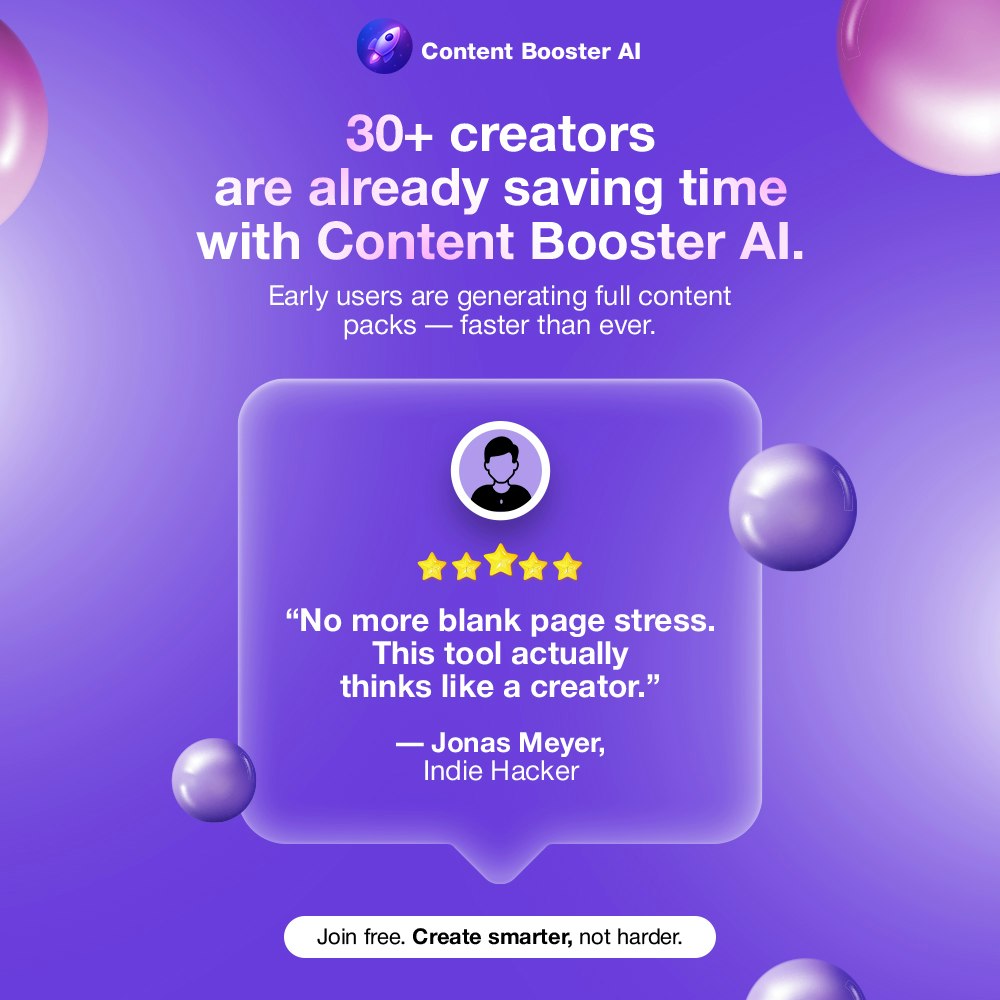 Content Booster AI gallery image