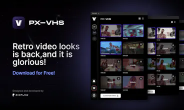 Pixflow VHS gallery image
