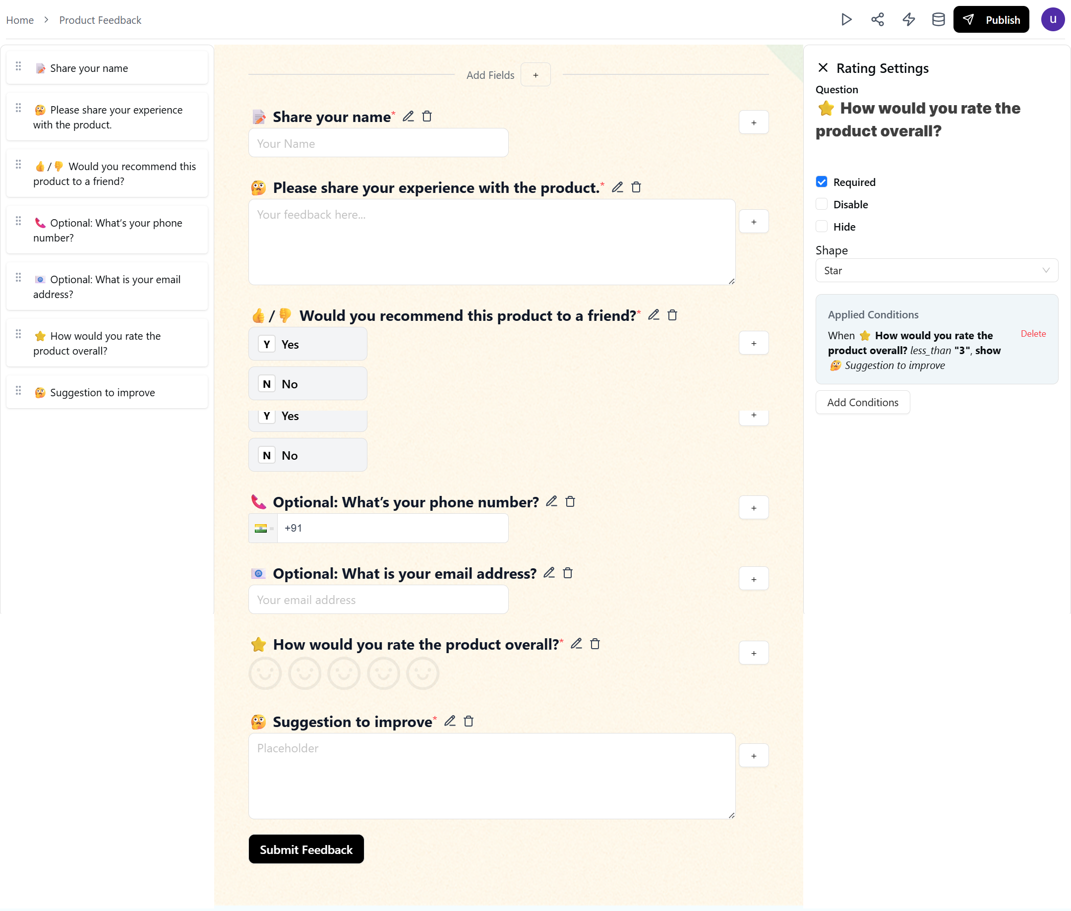 Form Ji screenshot 1