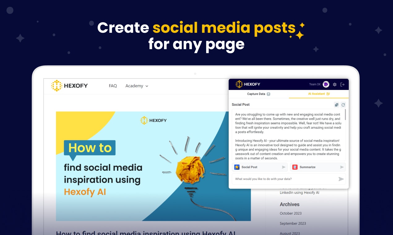 Hexofy AI media 8