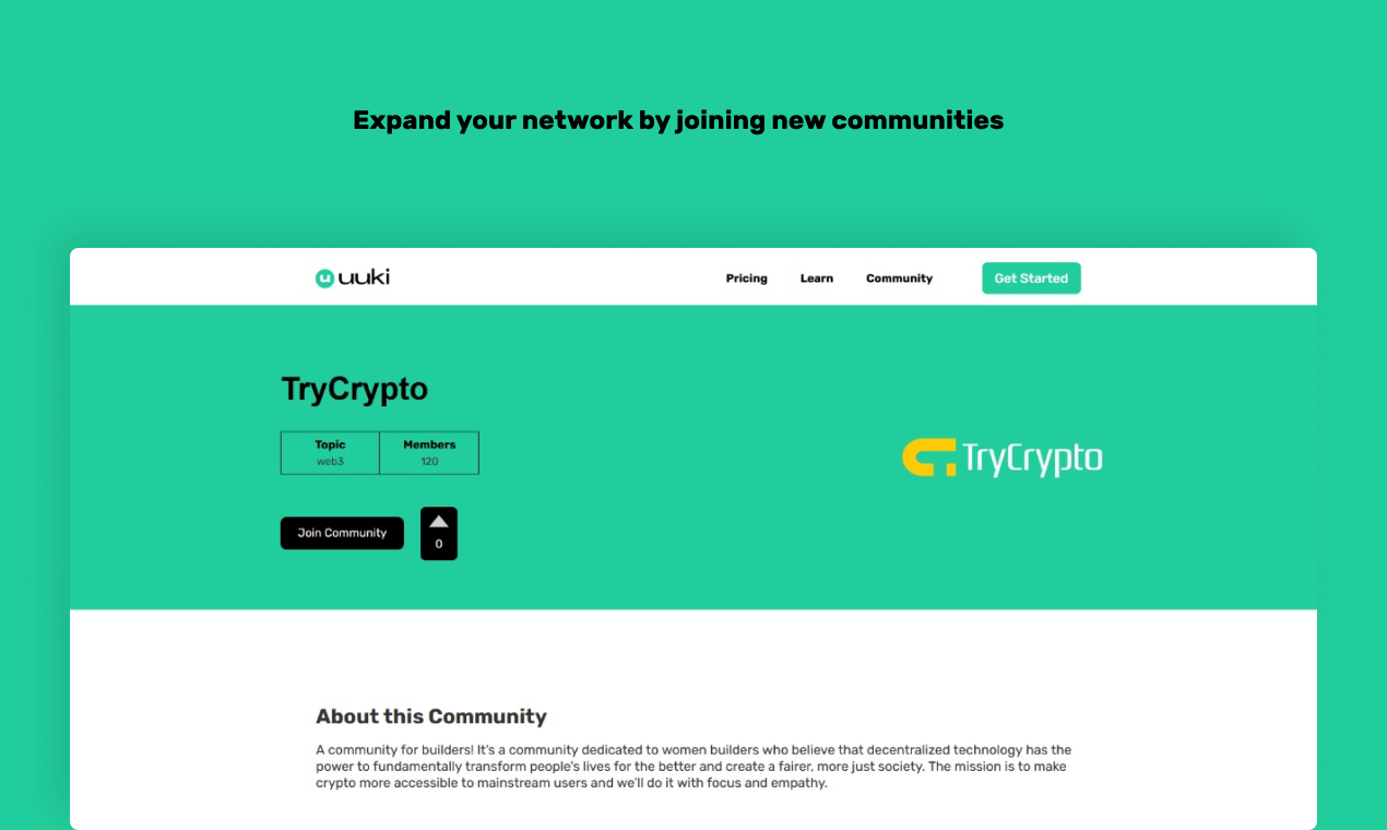 Community Hub por uuki media 2