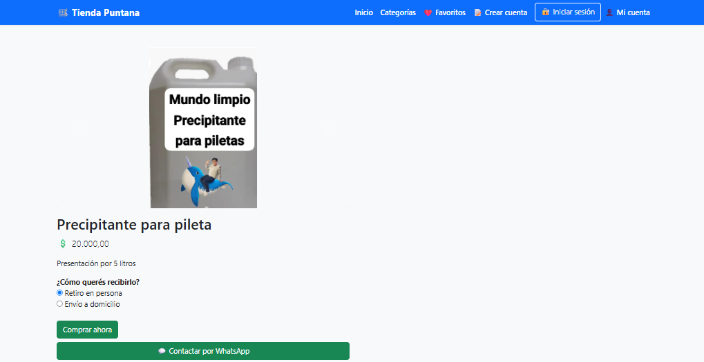 Marketplace PHP | Tienda Puntana - Crea tu tienda digital autogestionada. media 6