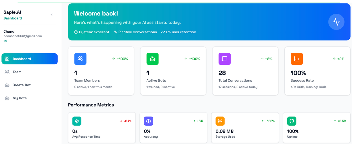 Saple AI - Screenshot 2 preview