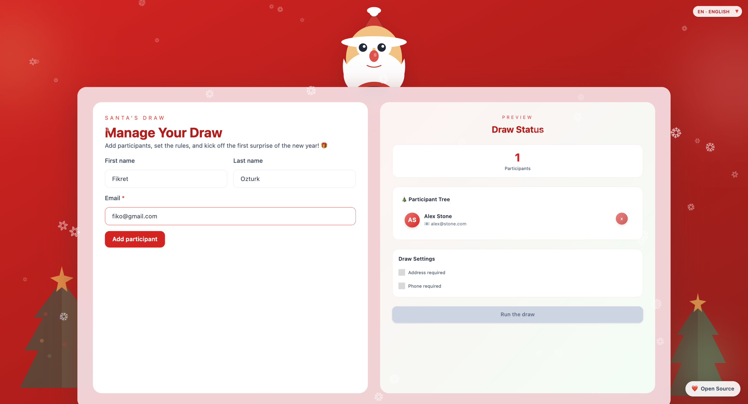 Lets Raffle - Screenshot 2 showing product features and functionality