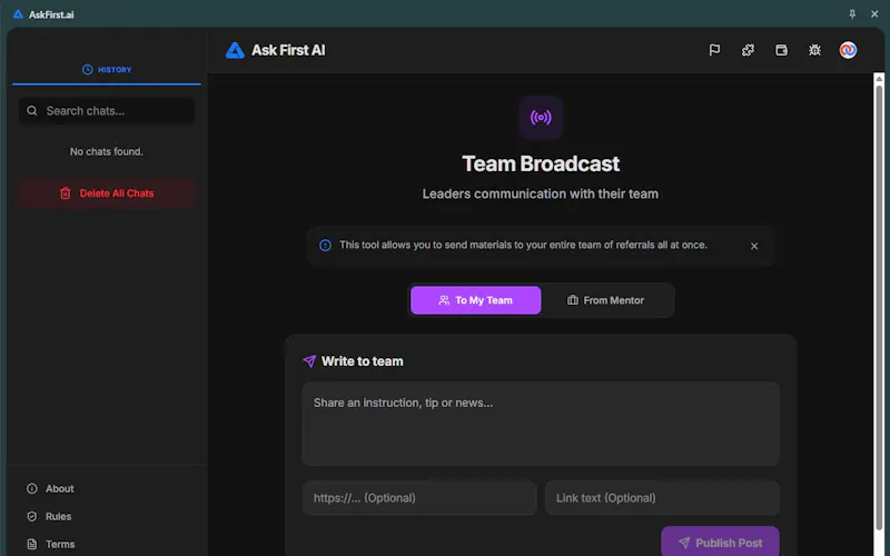 Ask First AI — Join Monetization 2.0 screenshot 7