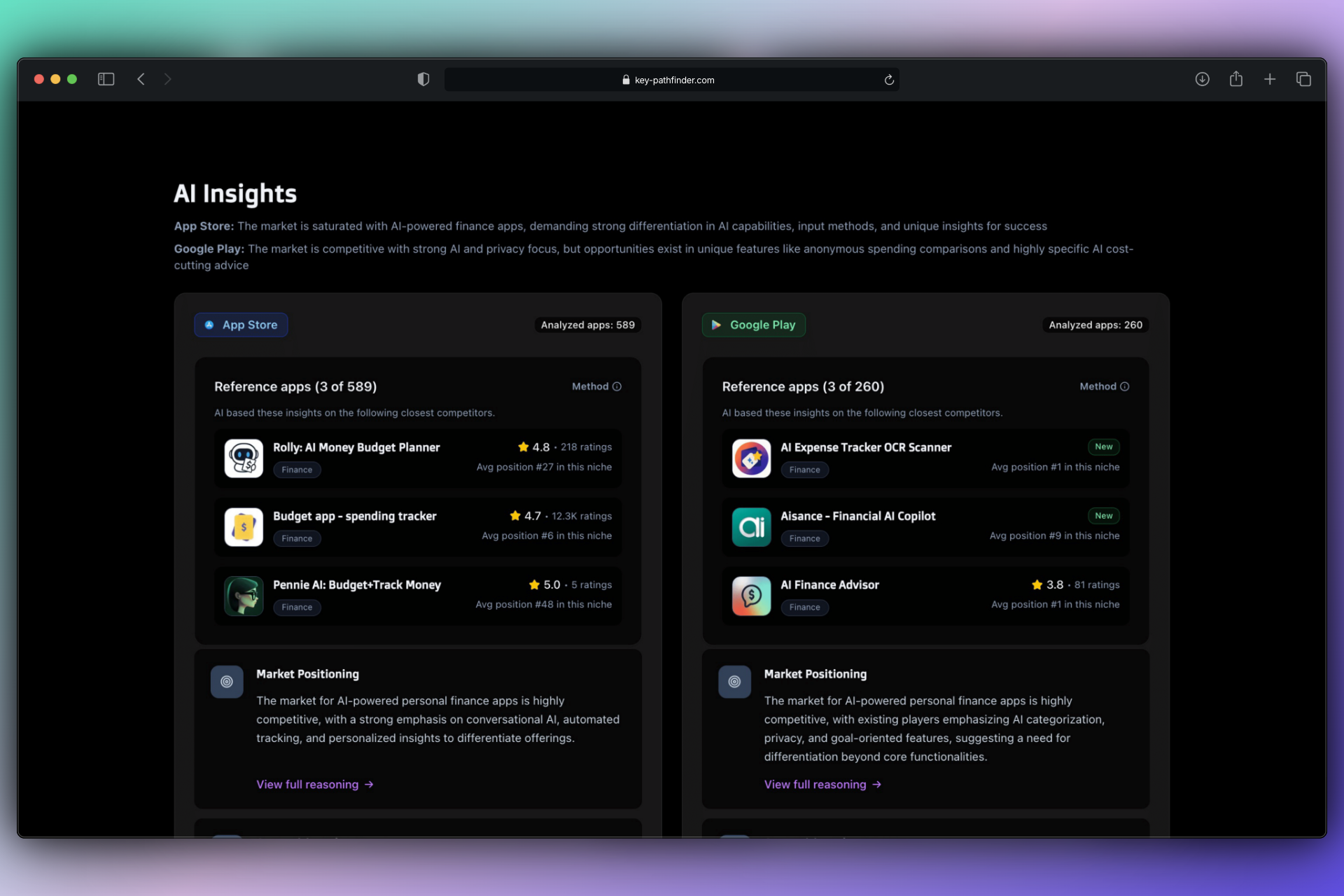 Key Pathfiner - Screenshot 3 showing product features and functionality