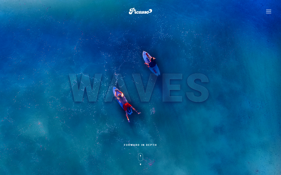 PIcasso Landing UI Kit gallery image