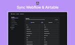 Webflow & Airtable Syncing Tool Flowmonk image