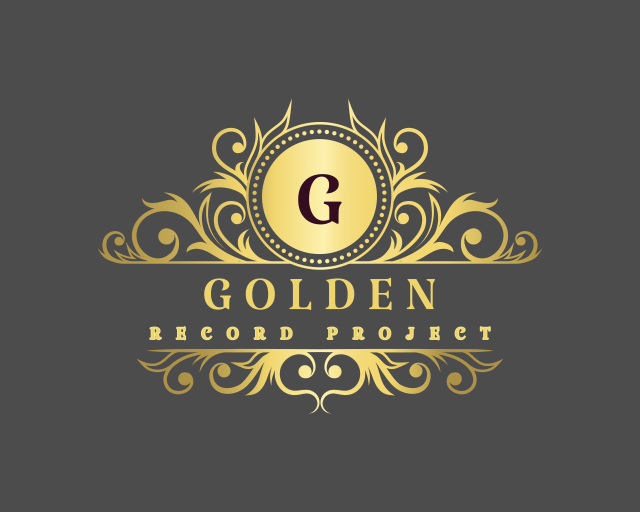 goldenrecordproject.... logo