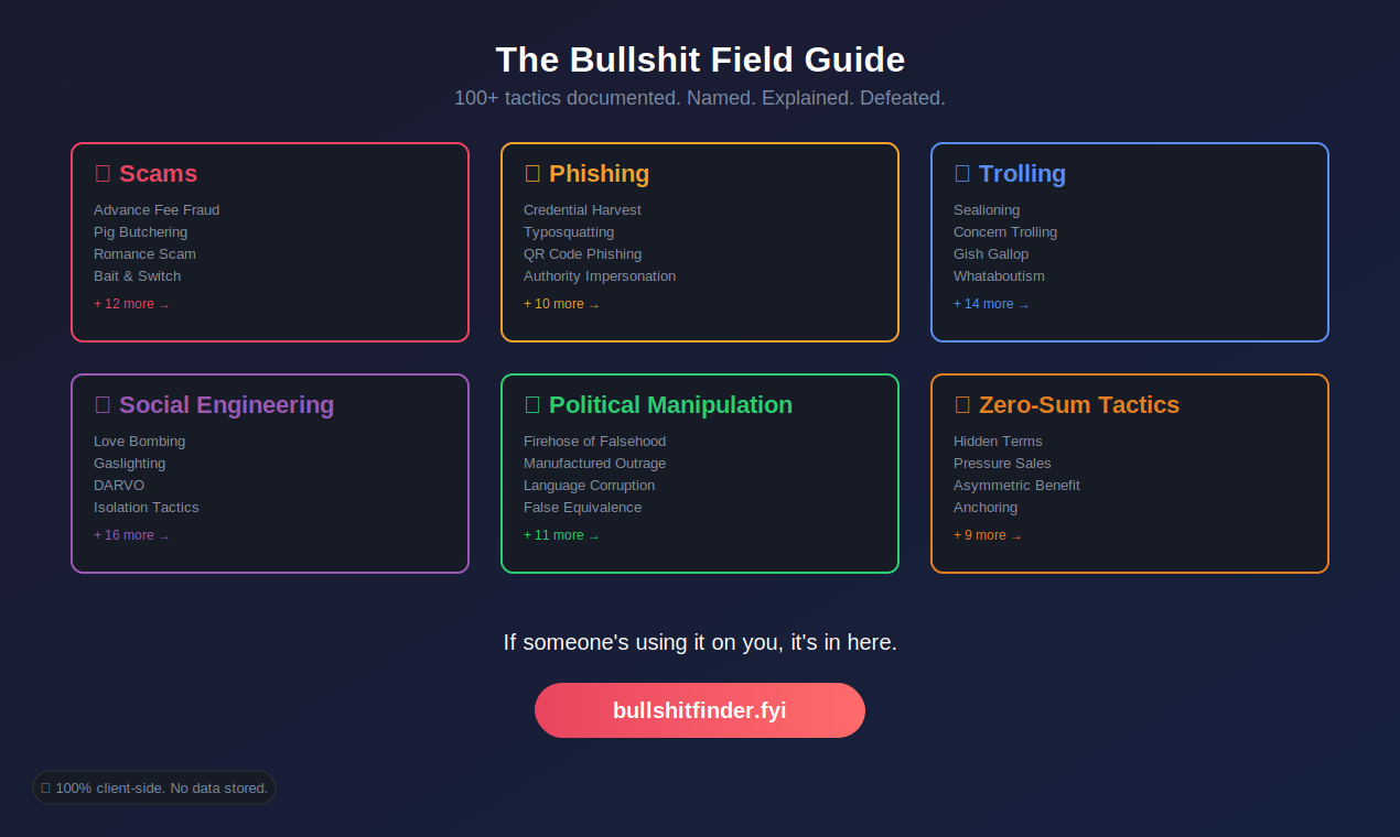 Bullshit Finder: Know What's Real  - Screenshot 2 showing product features and functionality