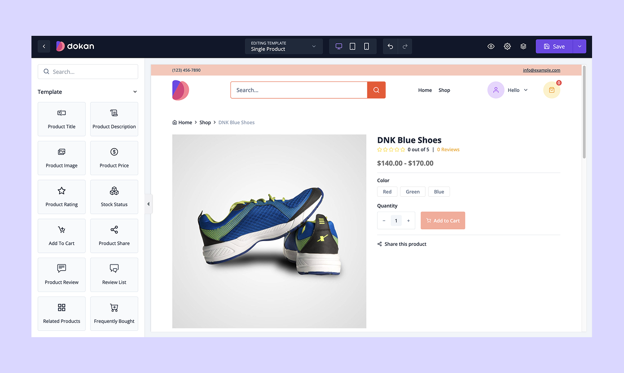 Dokan Cloud - Nessuna piattaforma di e -commerce di codice media 15
