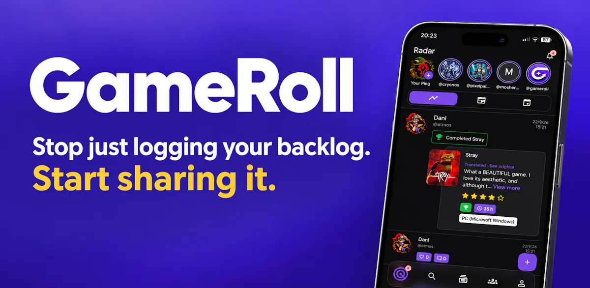 GameRoll: Game Backlog Tracker