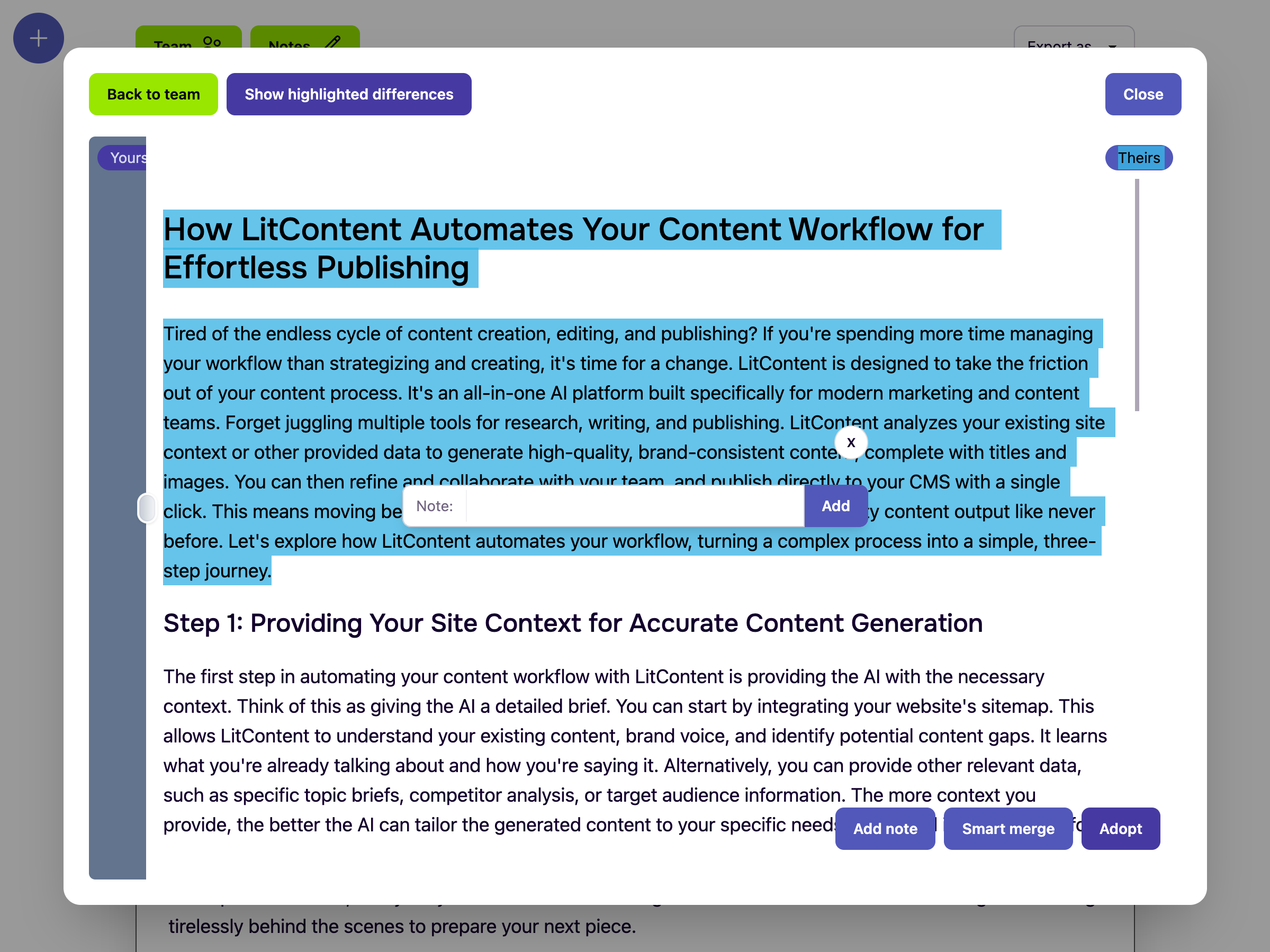 LitContent gallery image