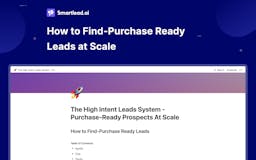 The High Intent Leads System - eBook media 1