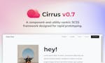 Cirrus v0.7 image