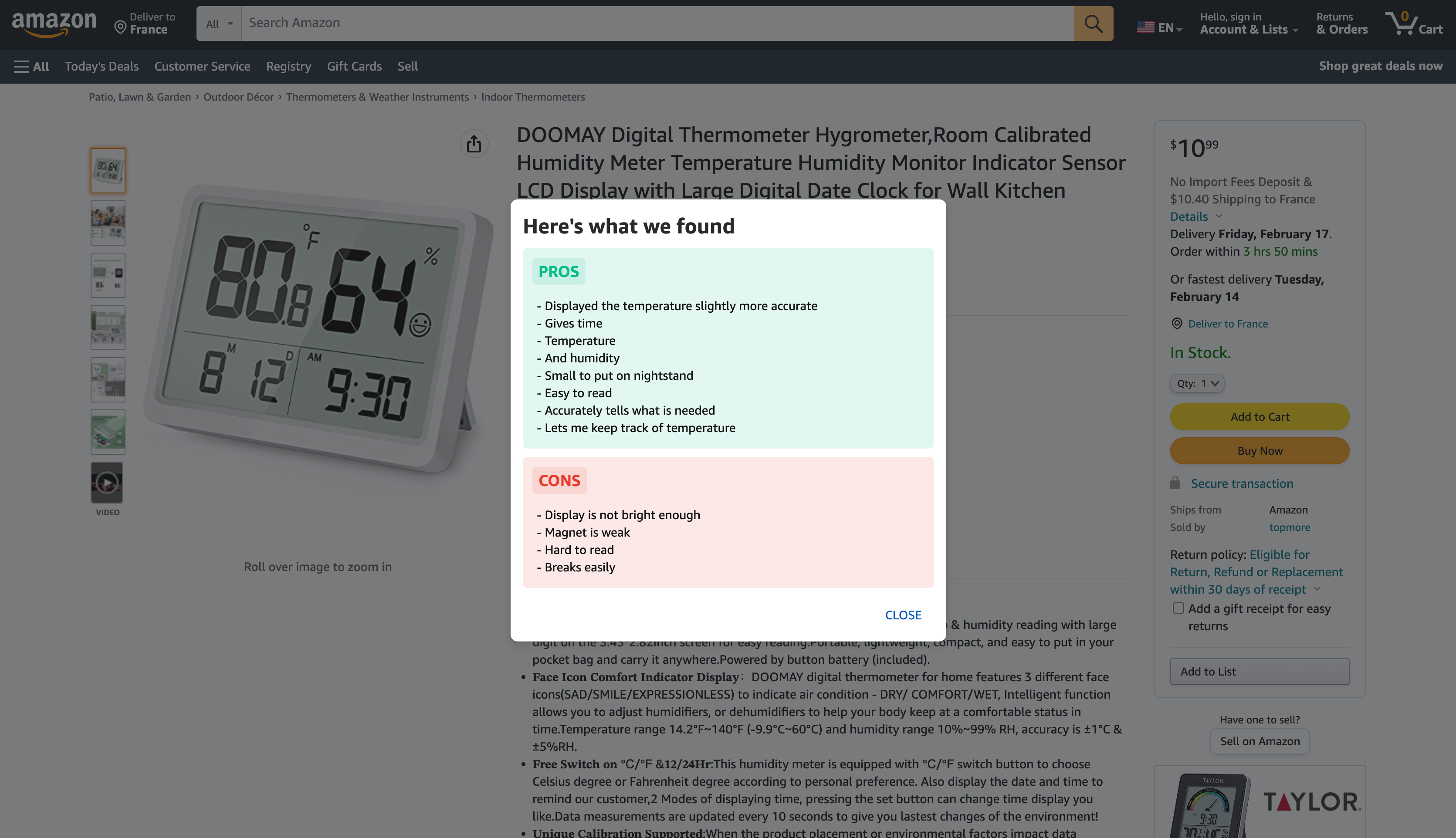 Amazon İncelemeleri Özetleyici - GPT-3 ile herhangi bir Amazon ürününün incelemelerini özetleyin medya 3
