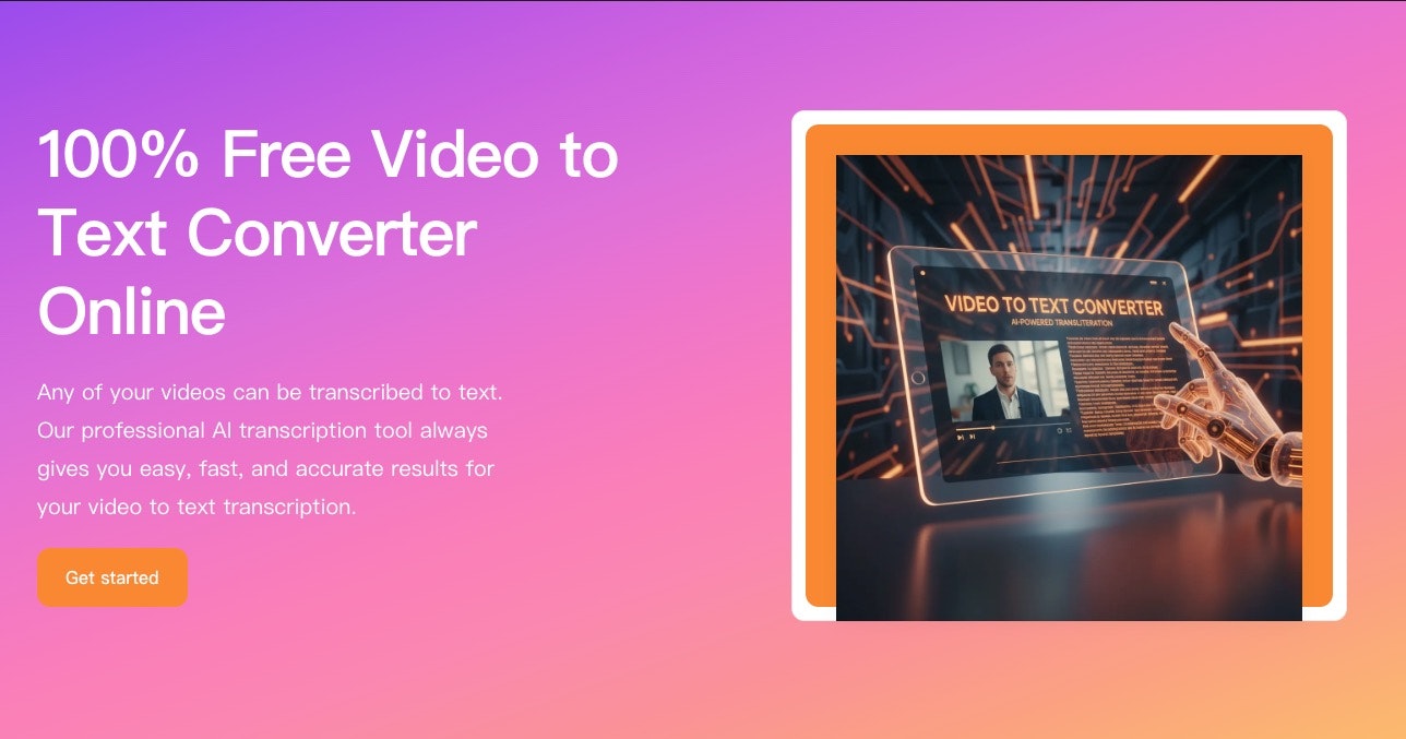 AI Transcriber & Summarizer Platform gallery image
