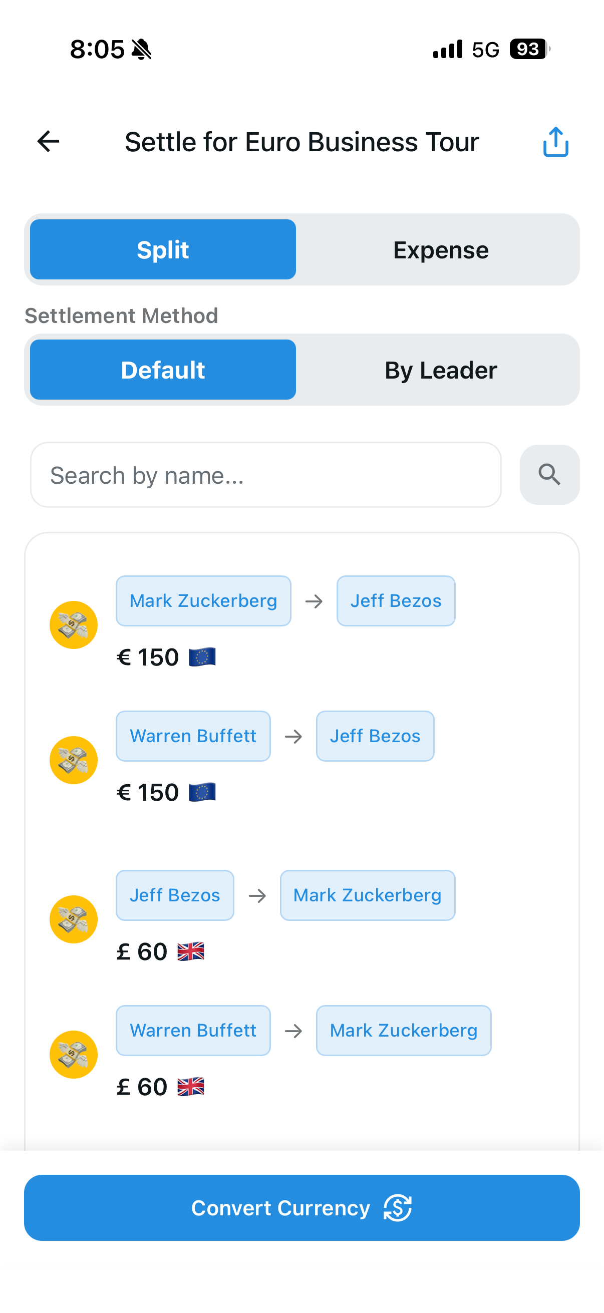 Trip Split - Screenshot 4 showing product features and functionality