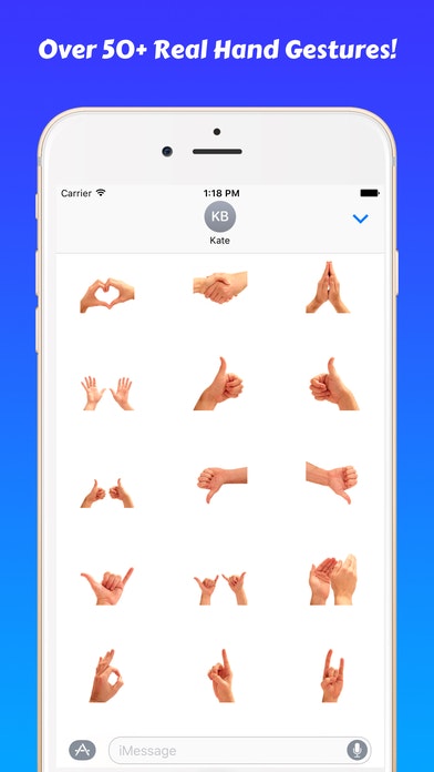 Handsy • Stickers for iMessage gallery image