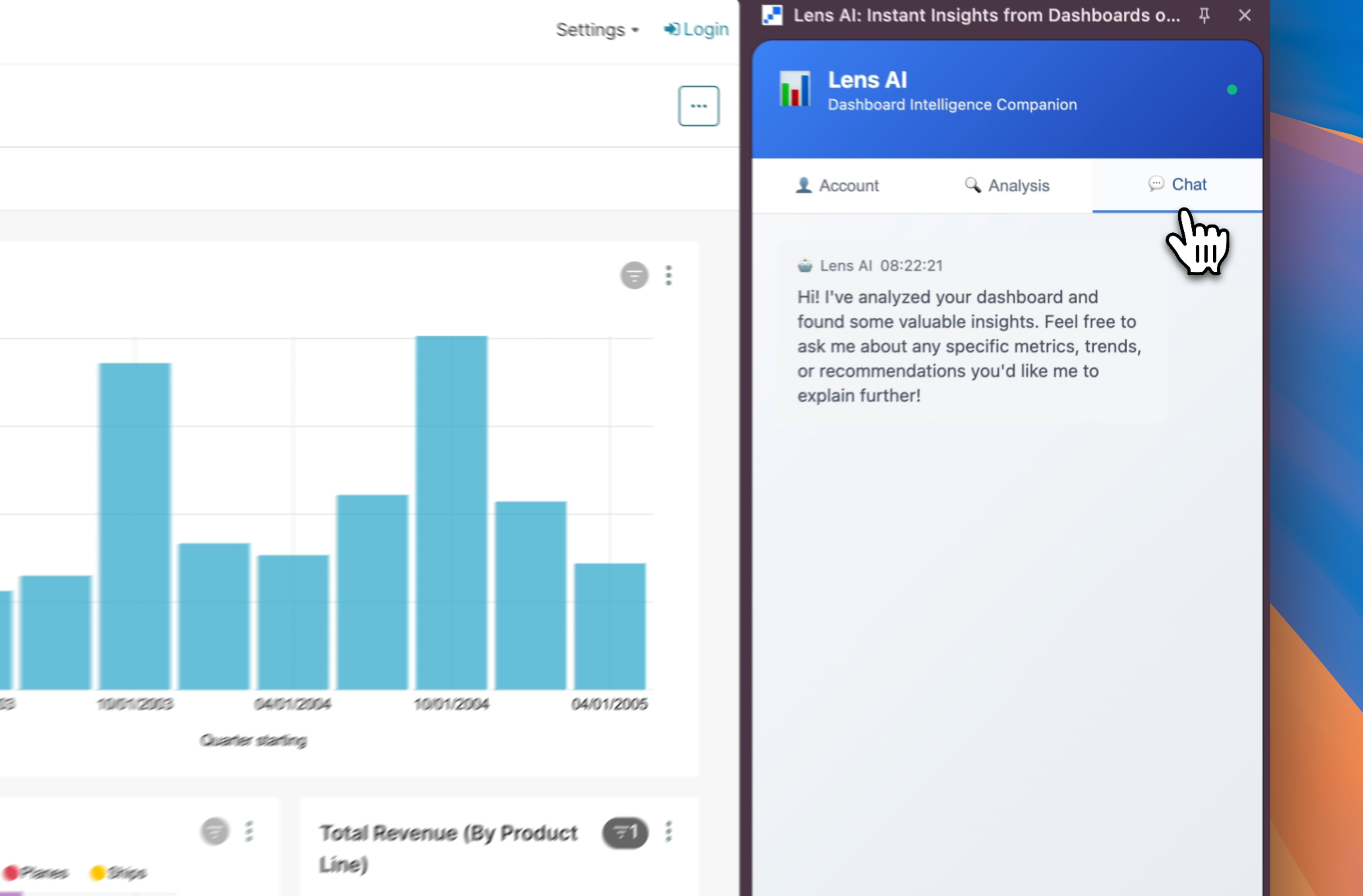 Lens AI Dashboard Intelligence Extension media 3