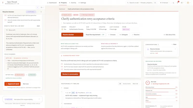 Open Threads screenshot 4