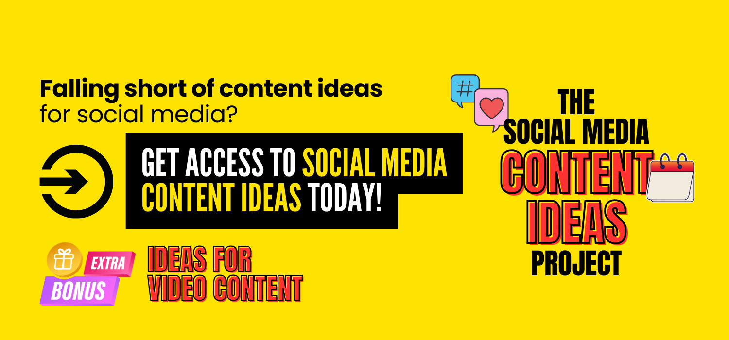 Social Media Content Ideas Project media 1