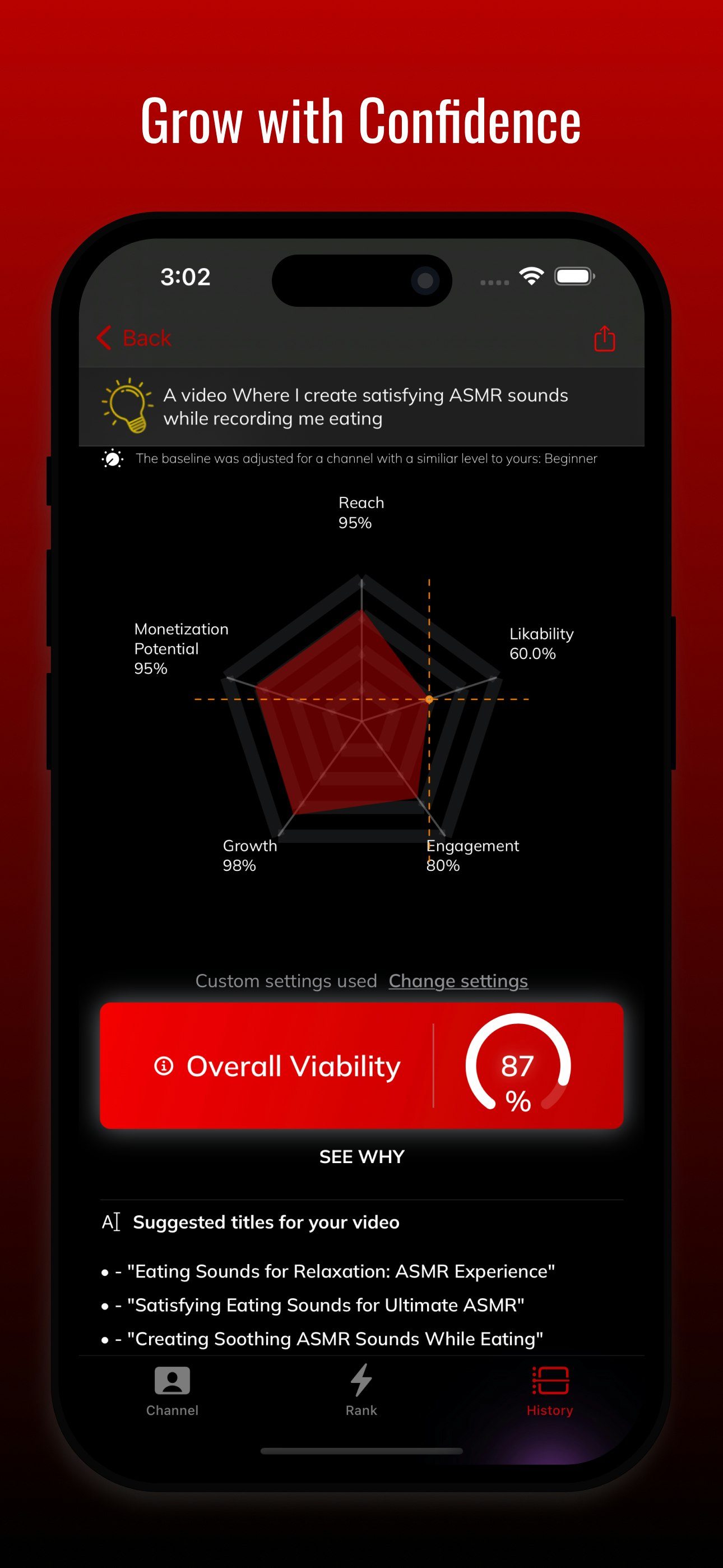 RankU - YouTube Creator Tool - Creativity and productivity app for YouTubers media 2