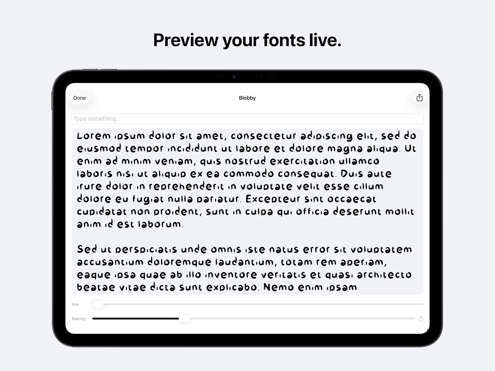 Doodle Fonts screenshot 2