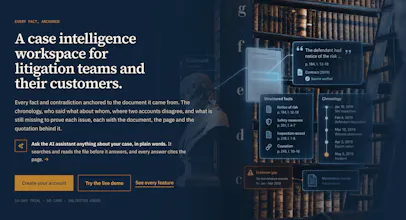 Legalnaut: AI Litigation & Case Analysis gallery image
