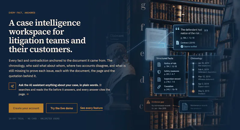 Legalnaut: AI Litigation & Case Analysis screenshot 17