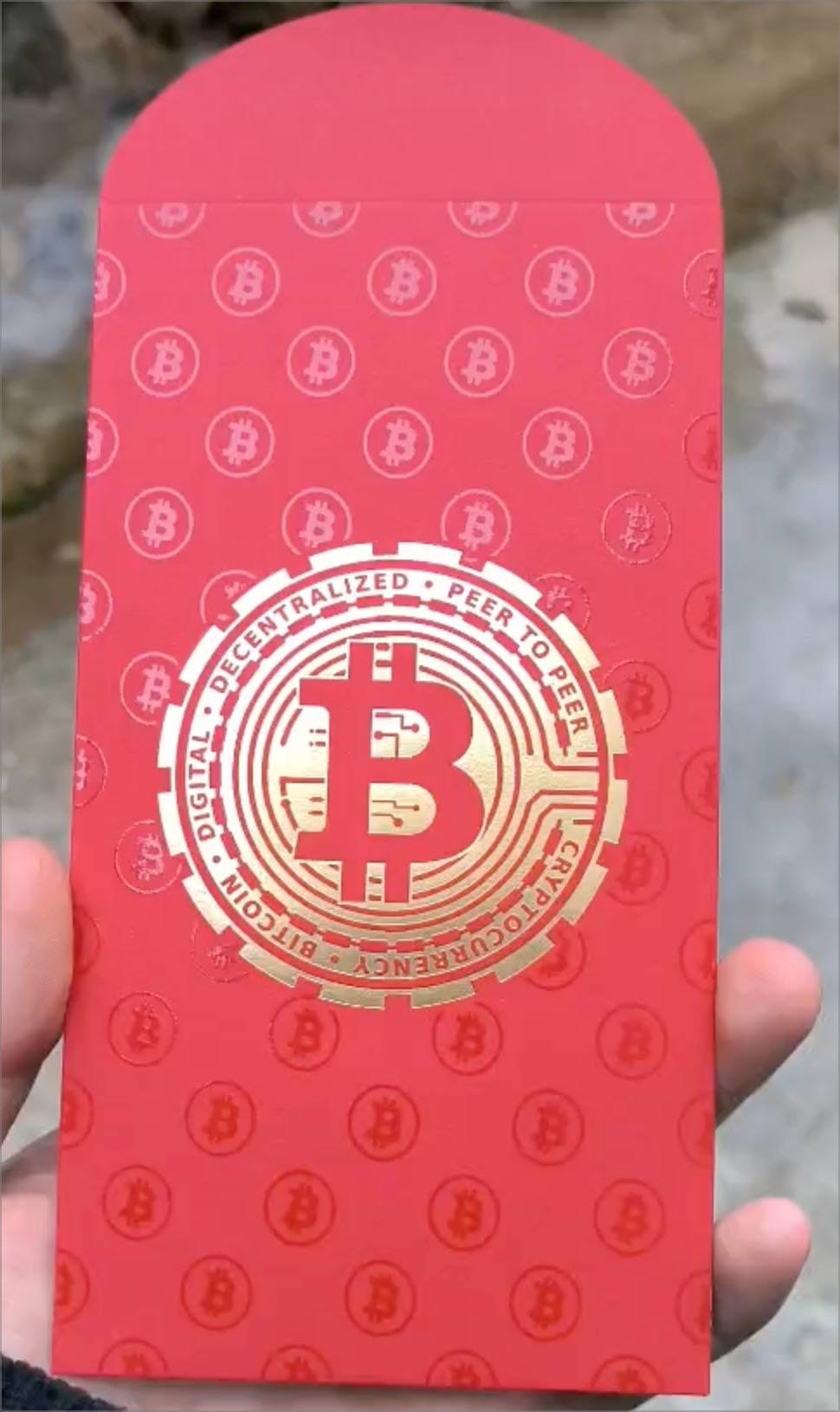 La forma más fácil de regalar bitcoin, Hongbao - La libertad de Bitcoin.En un sobre. media 3