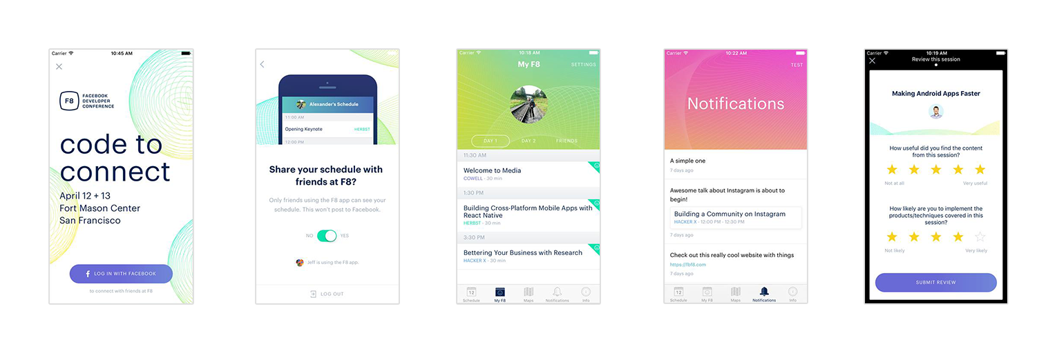Facebook F8 2016 App gallery image