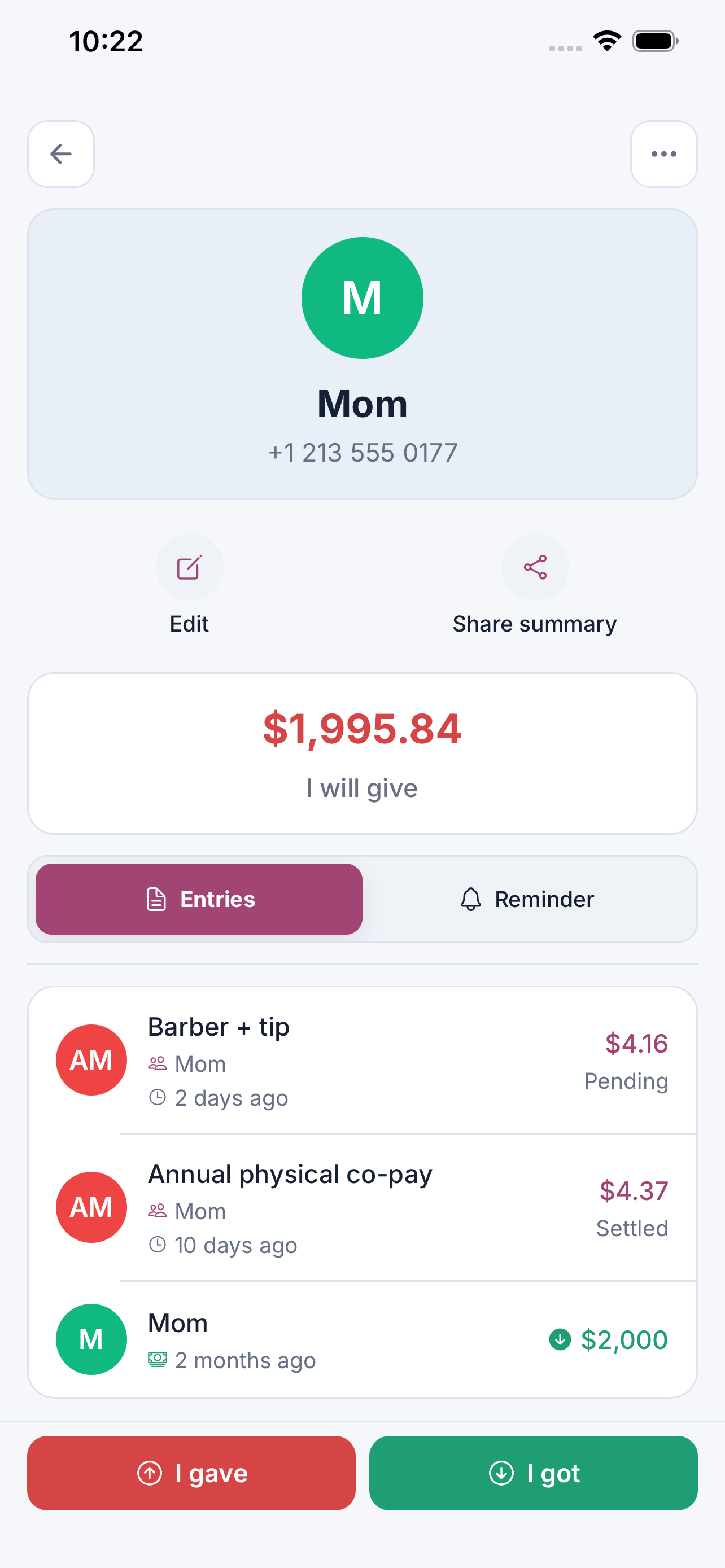 Payback: Money & Expenses gallery image