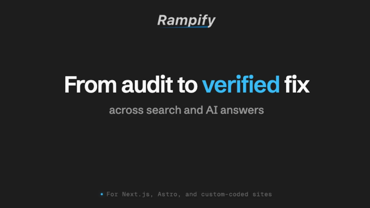 Rampify product