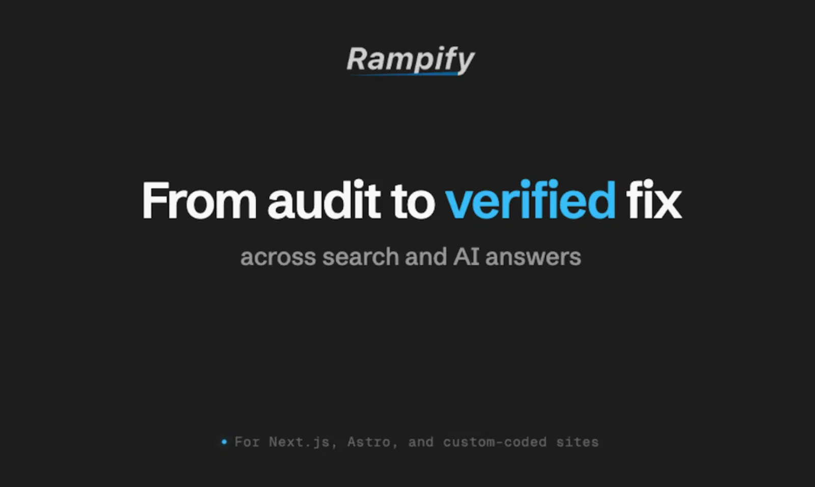 Rampify screenshot 1