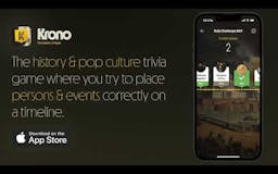 Krono - History & Pop Culture Trivia media 1