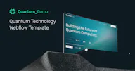 QuantumComp Webflow Website Template