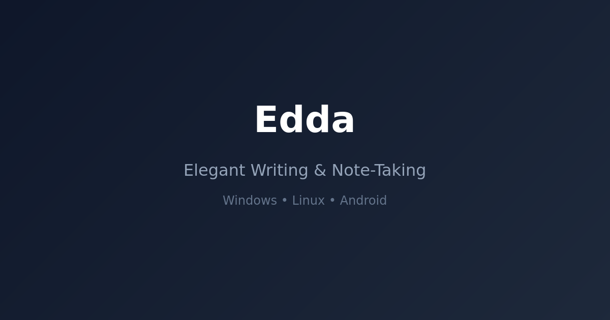 Edda - Author's Writing Bible gallery image