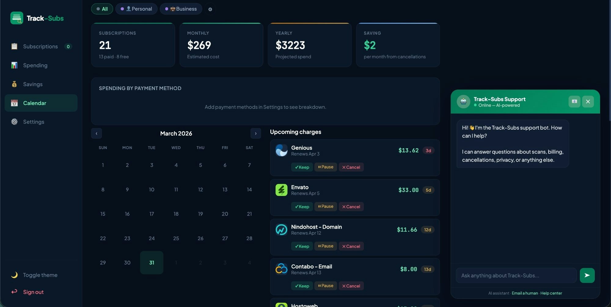 Track-Subs gallery image