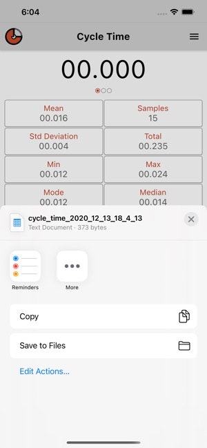 Cycle time: industrial stopwatch gallery image
