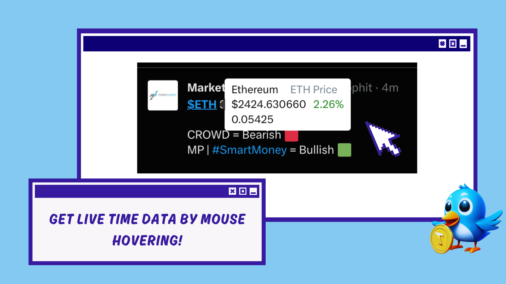 Crypto Ticker - Crypto in 3 seconds media 1