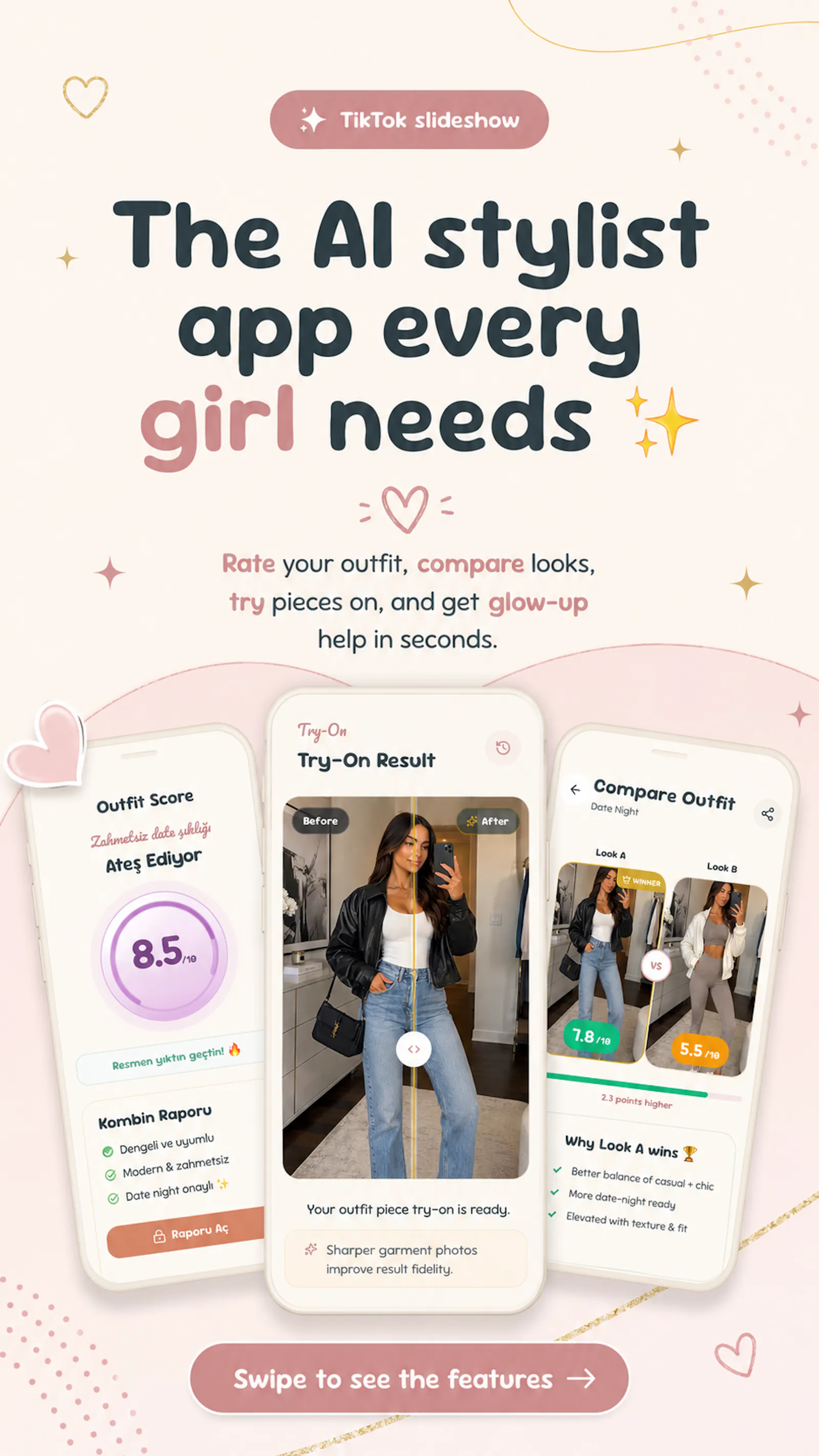Outfit Rater & AI Try-On | Slay or Nay screenshot 1