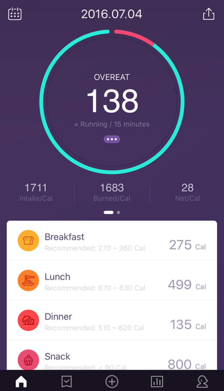 iCalorie gallery image